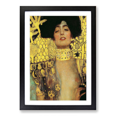 Judith by Gustav Klimt - Framed Print