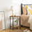 Leelan Small Side Table, Nightstand with 2-Layer Storage Shelves, Sofa Table for Small Spaces, Living Room, Bedroom, Stable Frame, Easy Assembly