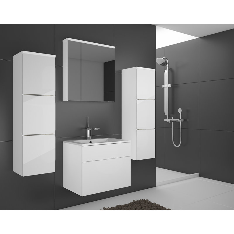 Moray Bathroom Storage Furniture Set, White