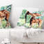  Coussin lombaire abstrait