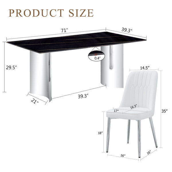 Dimensions du produit