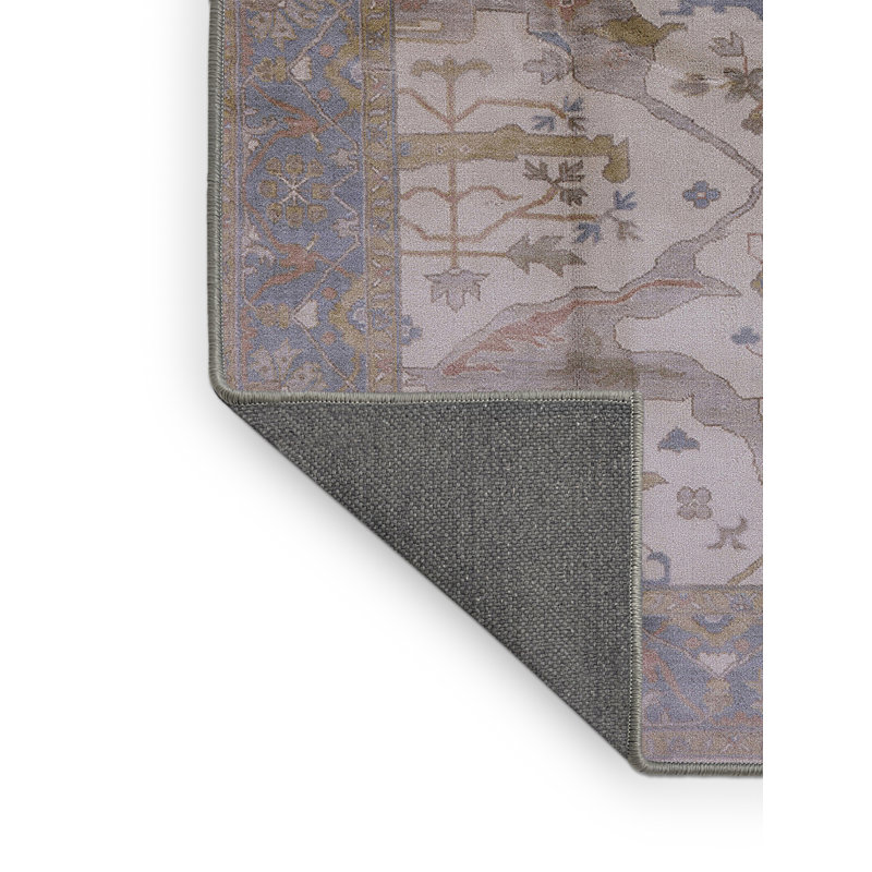 Tapis oriental gris, Rectangle 2 pi x 4 pi