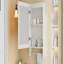 Armoire de toilette 3 en 1, armoire à pharmacie murale de 20 pouces avec tablette réglable et porte à fermeture en douceur, miroir haute définition avec rangement pour meuble-lavabo de salle de bain