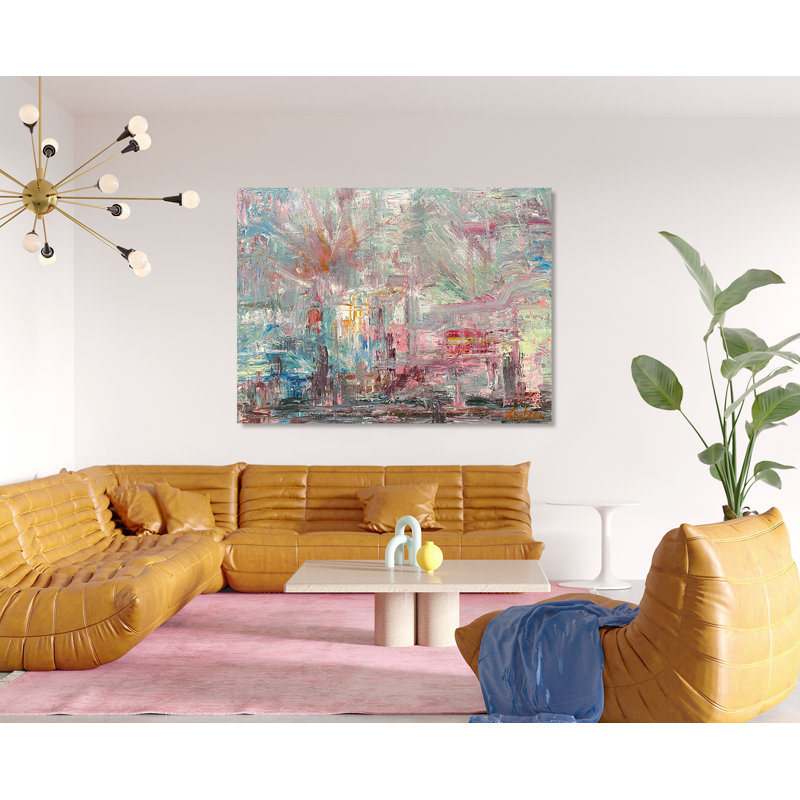 «Candy Apple» - reproduction d'art sur toile, H 24 po x l 30 po x P 1 po, Toile tendue