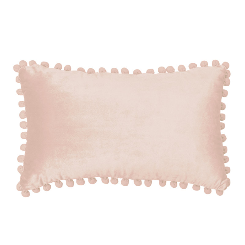 (Couvertures seulement) Ensemble de 2 housses de coussins d'apparence douce, Rose