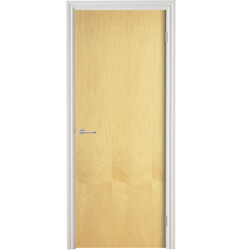 Ash Fire Door Lacquered, 198.1 cm H x 82.6 cm W x 4 cm D