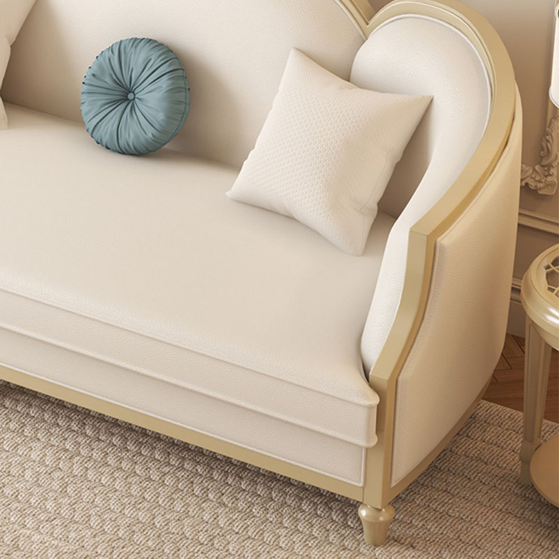 86.6'' Leather Sofa