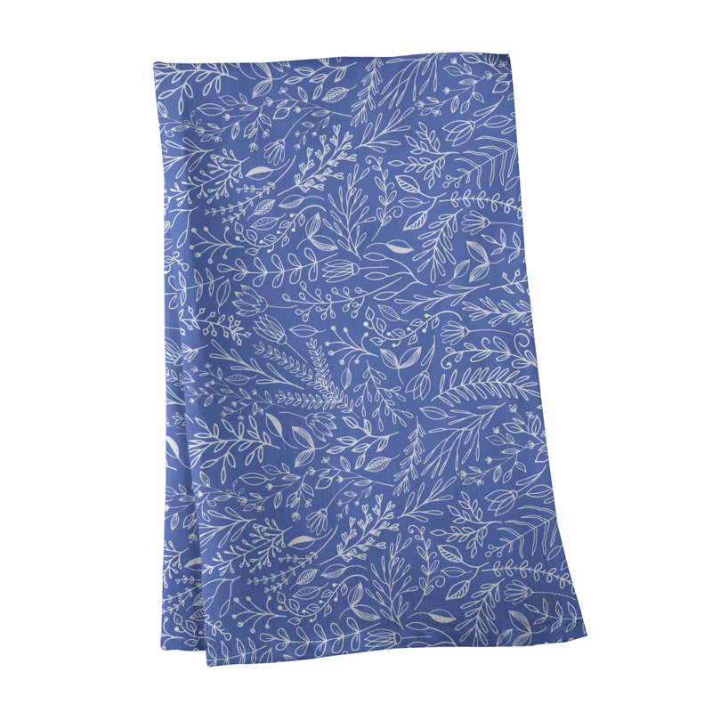 Mcguigan Tea Towel Kitchen Towel, Cotton Twill, Navy