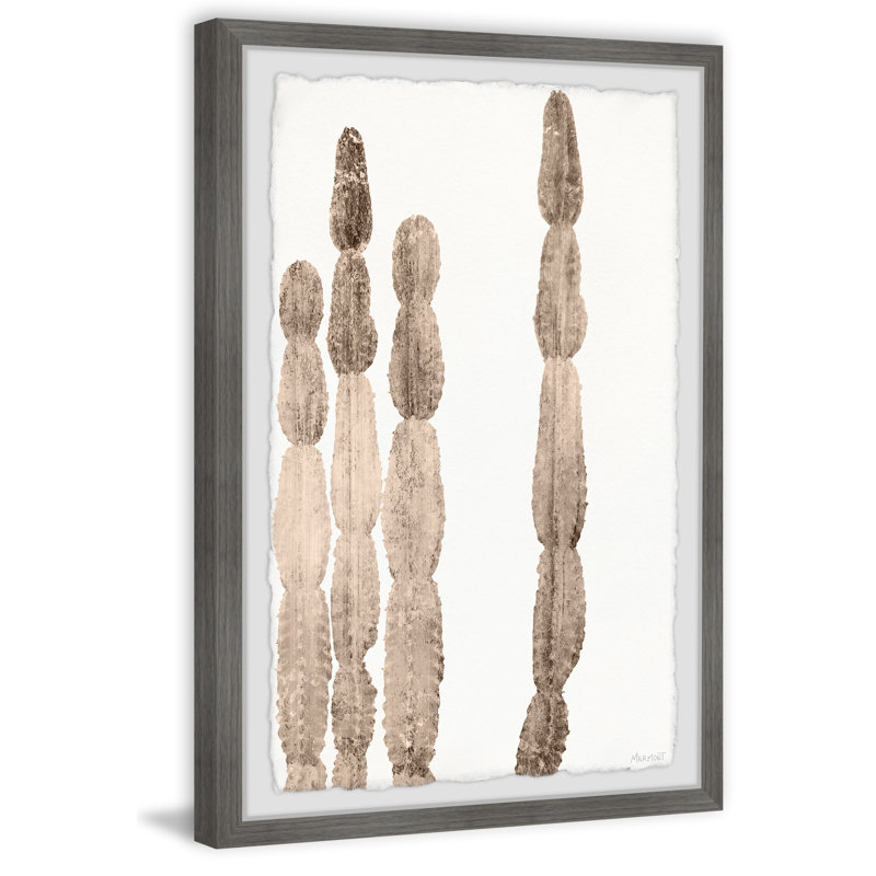 Dividing Plants - Single Picture Frame Print, 61cm H x 41cm W x 3.81cm D