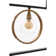 Kane 3 - Light Bronze Square/Rectangle Pendant