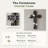 Clover Carved Mango Wood Cross Wall Decor