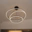 Luminaire suspendu de 31,5 pouces à DEL avec interrupteur 3000K en aluminium-1474502490