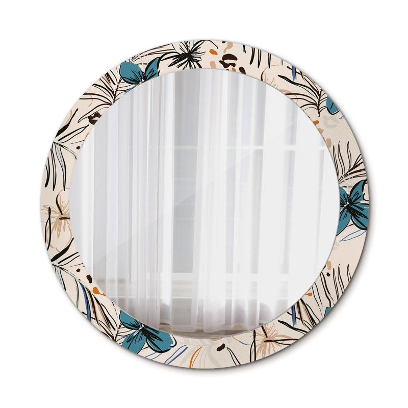 Huldar Glass Flat Wall Mirror