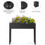 Metal Elevated Planter