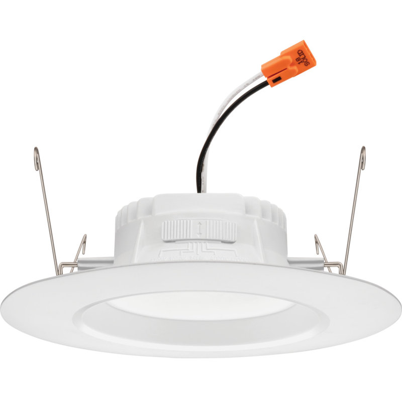 Retro Basics 6'' Selectable Color Temperature 10.2 Watt Dimmable Air-Tight Standard Recessed Lighting Kit