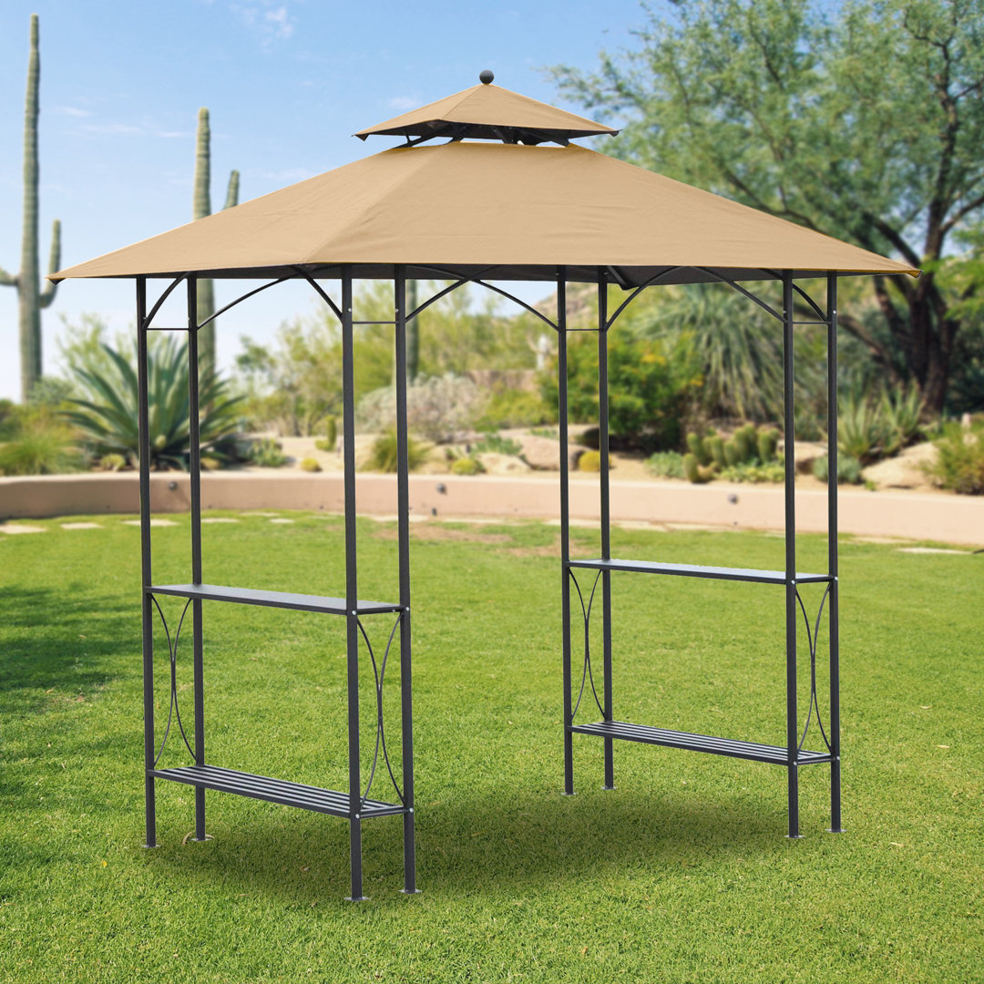 Garden Winds Beige Fabric Replacement Canopy for Gazebo Garden Winds