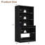 Bibliothèque standard H 5 po x l 37 po Brusnice-670220144