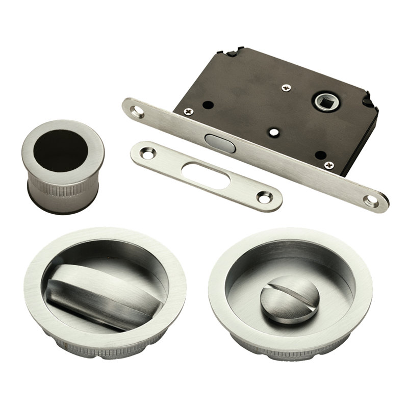Italian Sliding Door Accessory, Satin Nickel