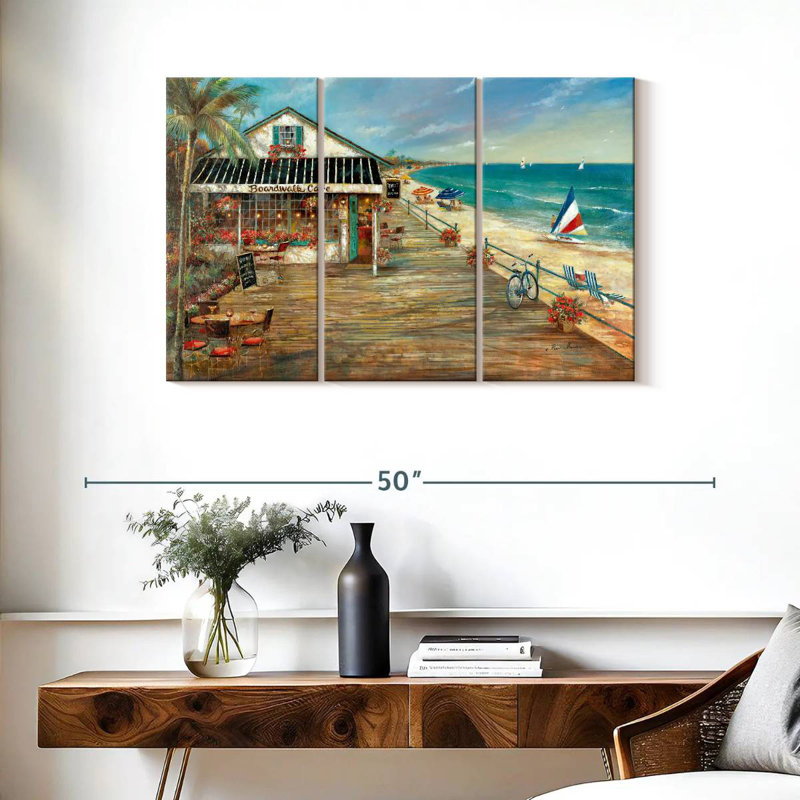 Gillard Boardwalk Cafe, 24" H x 38" W