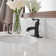 Single-Hole Single-handle Bathroom Faucet with Drain Assembly