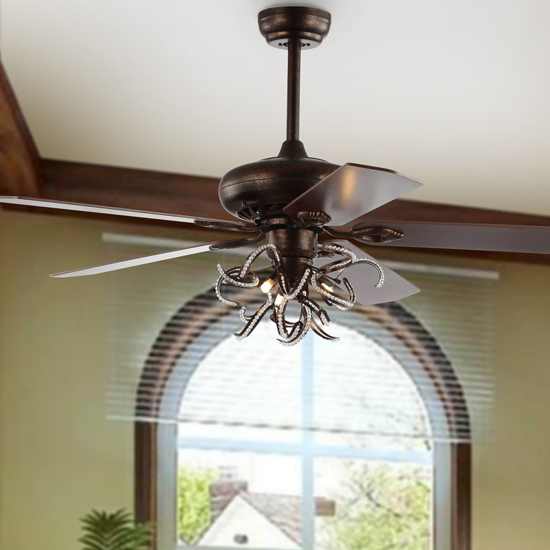 Christiansen 52'' Ceiling Fan with Light Kit