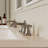 8 Inch Widespread Bathroom Faucet With Drain Assembly 3 Hole Waterfall Bathroom Sink Faucets Brass Two Handle Bathroom Vanity Taps-105591159