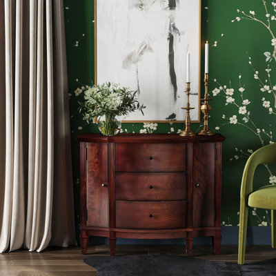 Armoire d'appoint 3 tiroirs 2 portes Arisai