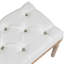 Banc de chambre rembourré HOMcom
