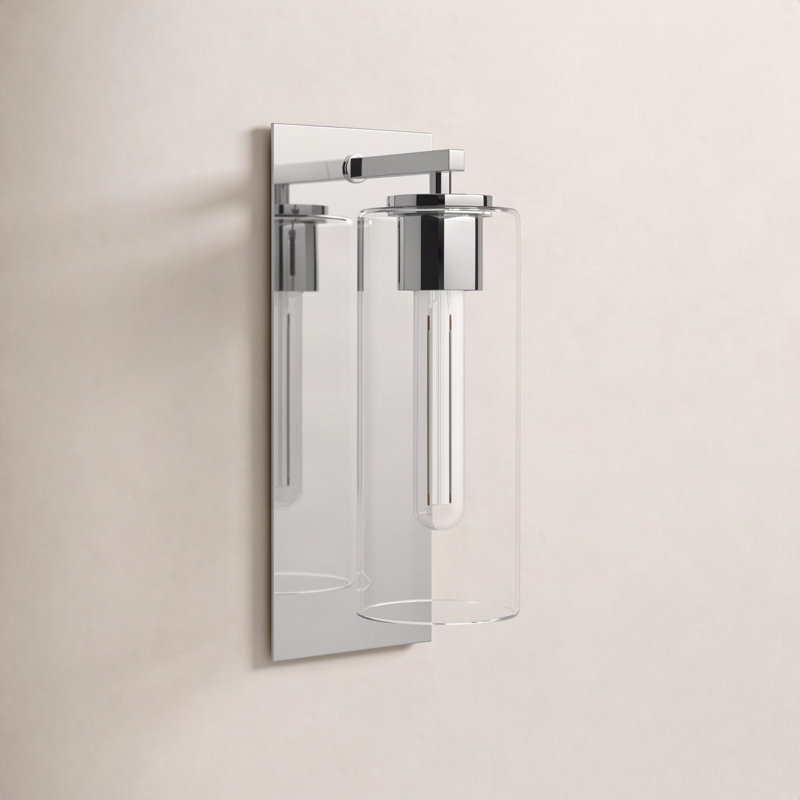 Chimere Armed Sconce, Polished Nickel