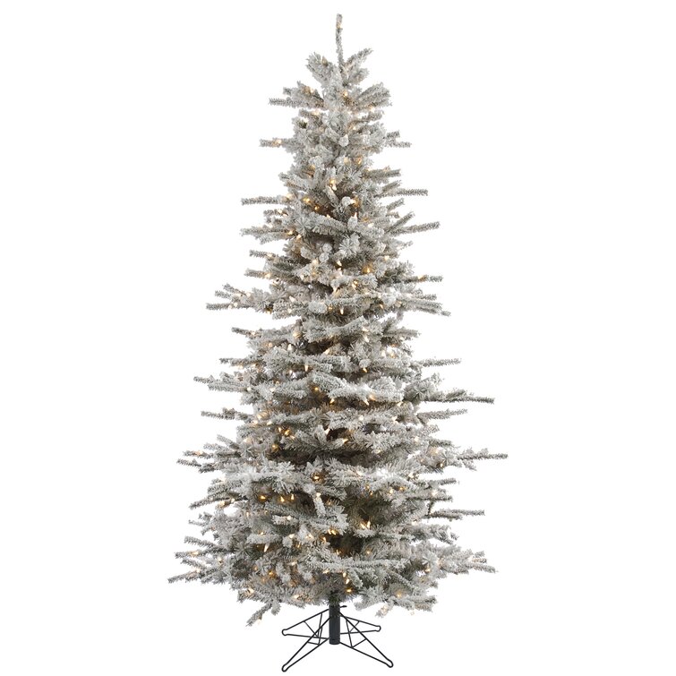 Artificial Spruce Christmas Tree with Clear Lights