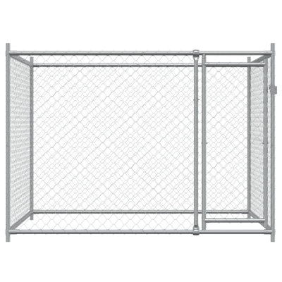 Alejandra 150cm H Steel Yard Kennel