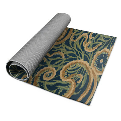 Tapis intérieur et extérieur gris Nature