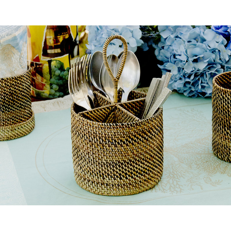 Round Flatware Caddy