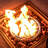 Square Iron Propane Smokeless Fire Pit Table with Lid