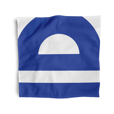 Hart Polyester Geometric Square Napkin