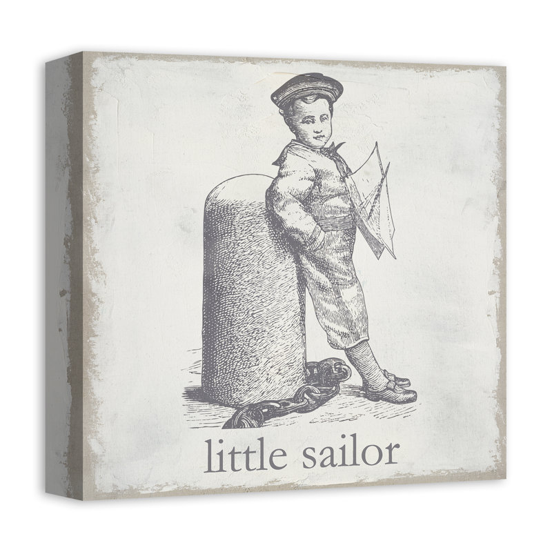 Art sur toile little marin garçon Tallulah