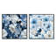 Fresnes - Ensemble de 2 collages floraux carrés-101851135-101851136