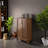 Curved Edge Cabinet with Adjustable Shelves