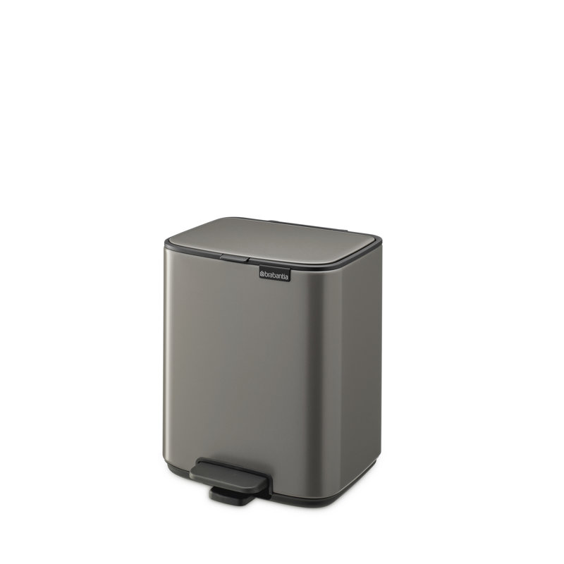 Poubelle à pédale de 1,8 gallon (7 litres) Brabantia Bo, Platine