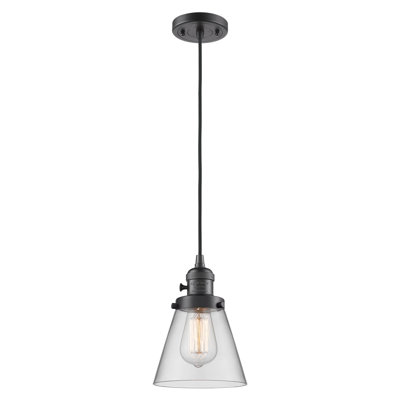 Luminaire suspendu en forme de globe à 1 lumière Angjelina