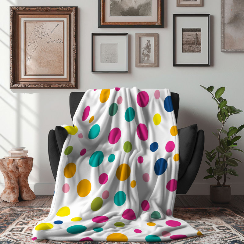 Couleurs unies - 1 pièce Sherpa Premium, L 60 po x L 80 po