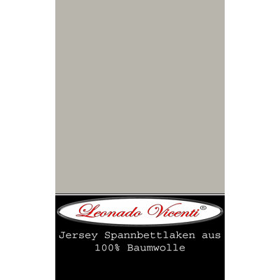 Jersey Spannbettlaken aus 100 % Baumwolle