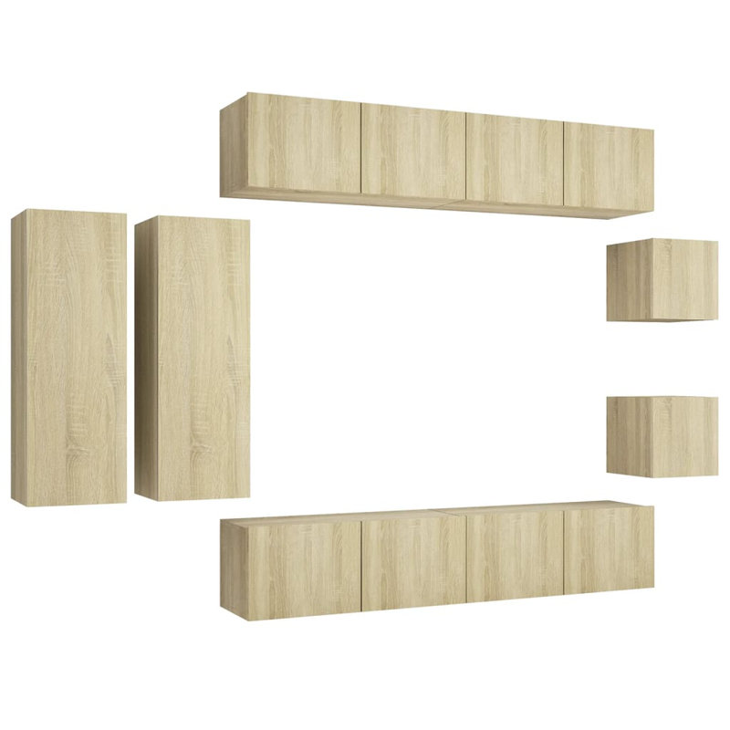 Jennesy TV Stand for TVs up to 32", Sonoma Oak