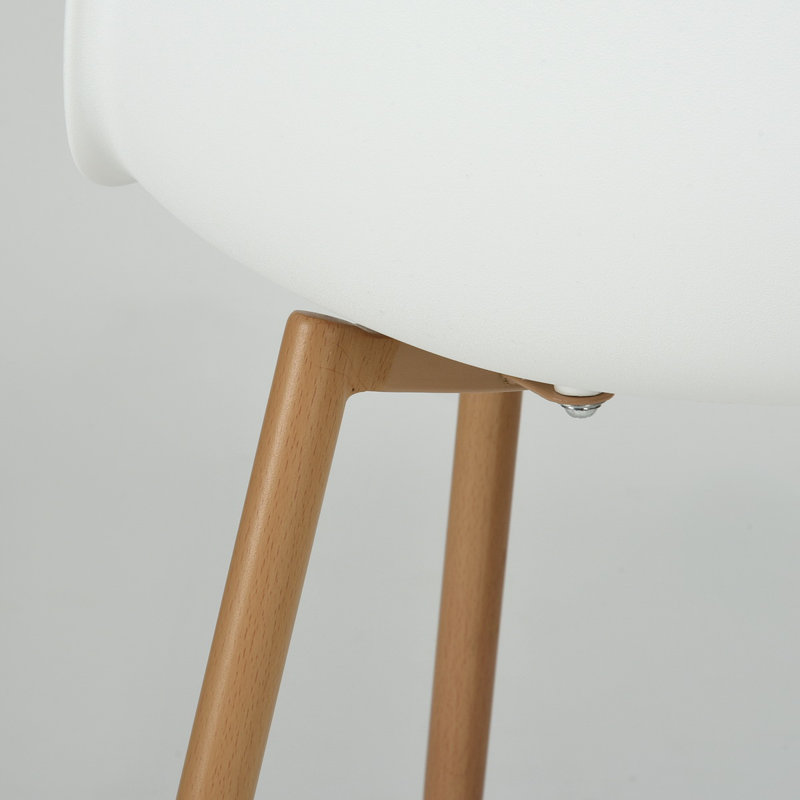 Toothman 45cm H Side Chair, White