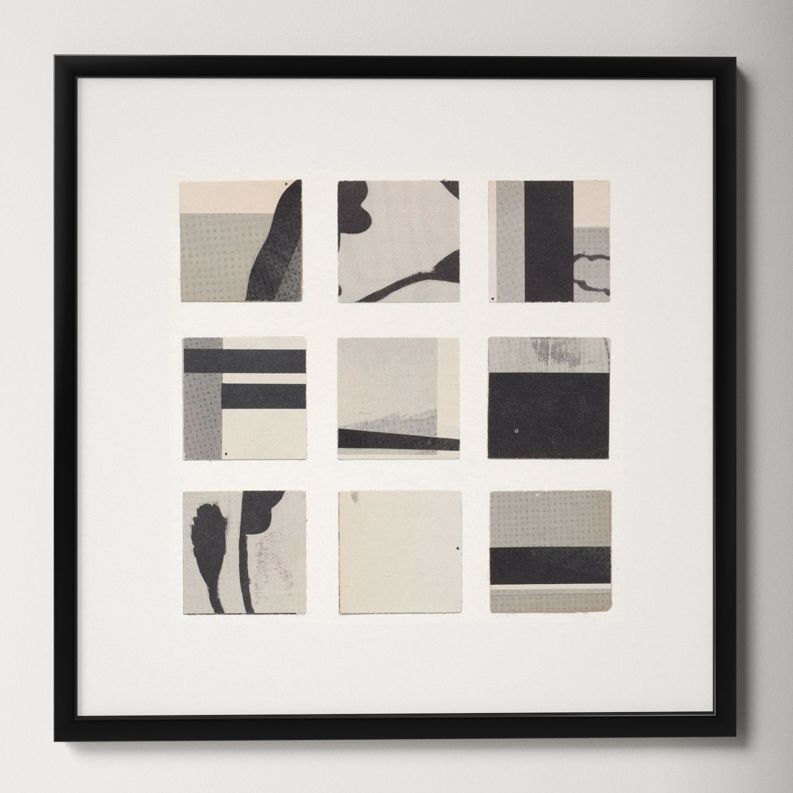 Lise "Pinpoint" Print, Black, 30" H x 30" W x 1.25" D