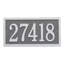 Bismark 1-Line Wall Address Plaque-1460365025-1460365028