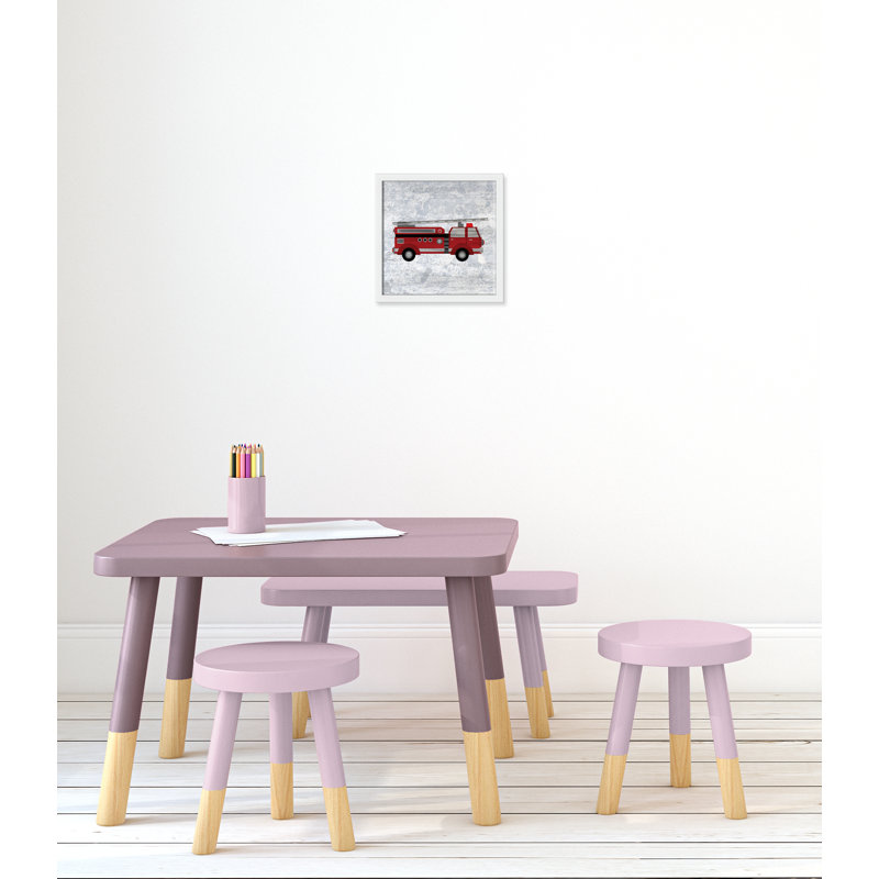 Rouge 1 impression sur papier, H 12 po x l 12 po x P 1,18 po, Encadré de boîte blanc