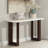 Edwyn Sofa Table W/marble Top