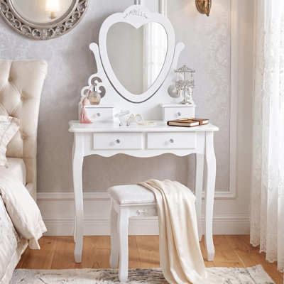 Brenda Dressing Table with Mirror