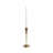 Vintage Taper Holder, Gold-687554066